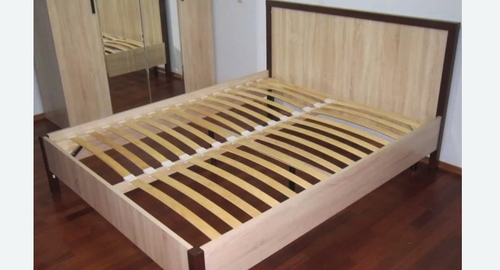 Сборка двухспальной кровати. Политехническая