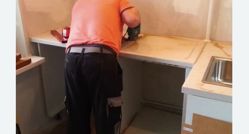 Сборка кухонного гарнитура. Политехническая